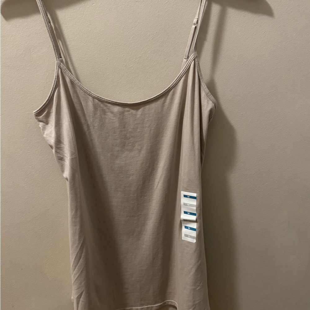 Old Navy Tan Sleeveless Fitted Camisole